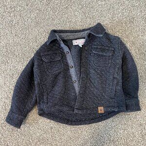 Canadiana Baby Coat‎ Sweater Quilted Jacket Toddler Kids Size 2T